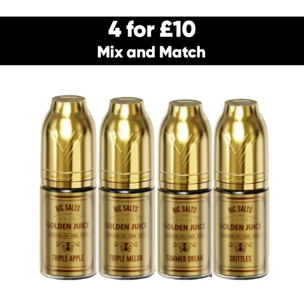 Vaplay Golden Juice 10ml Nic Salt (50VG/50PG)