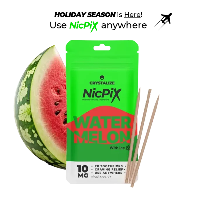 Crystalize Nicotine Toothpicks | NicPix 10mg Pack