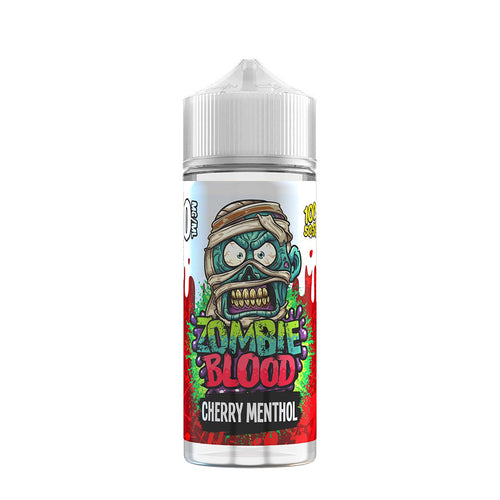 Cherry Menthol 100ml 50/50 E Liquid - Zombie Vapes