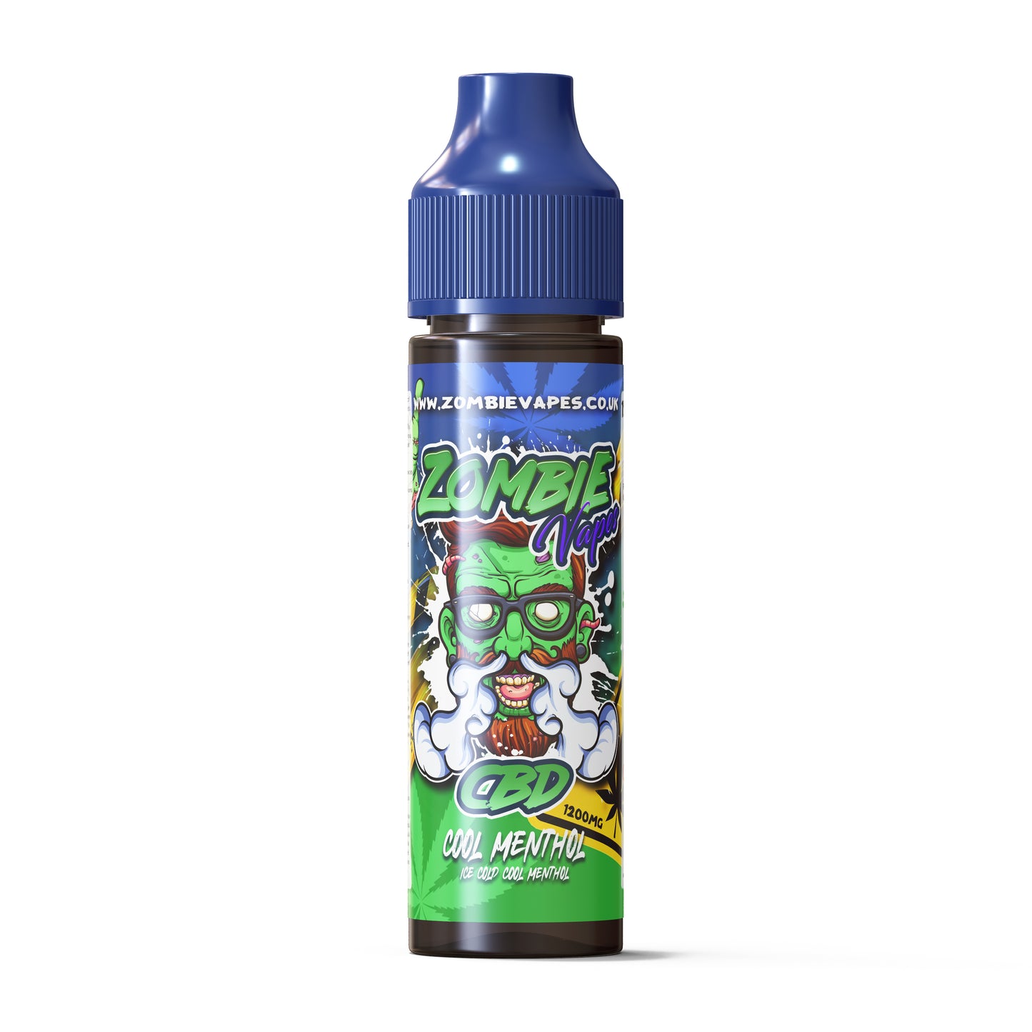 600mg - 1200mg Zombie Vapes CBD E-Liquid 60ml (50VG/50PG)