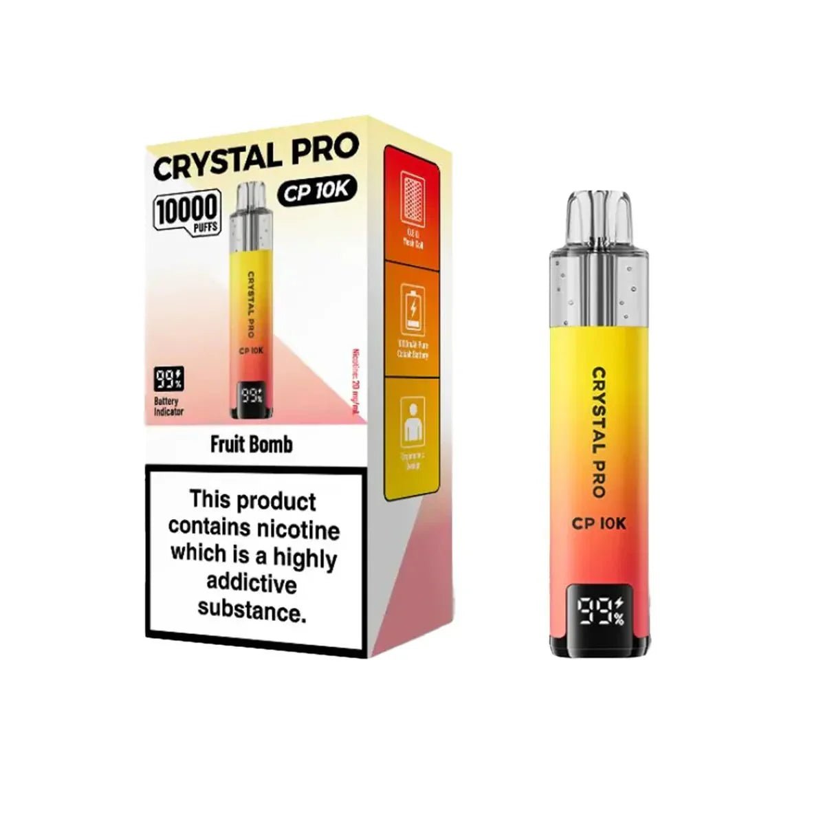Crystal Pro CP 10K Prefilled Pod Kit