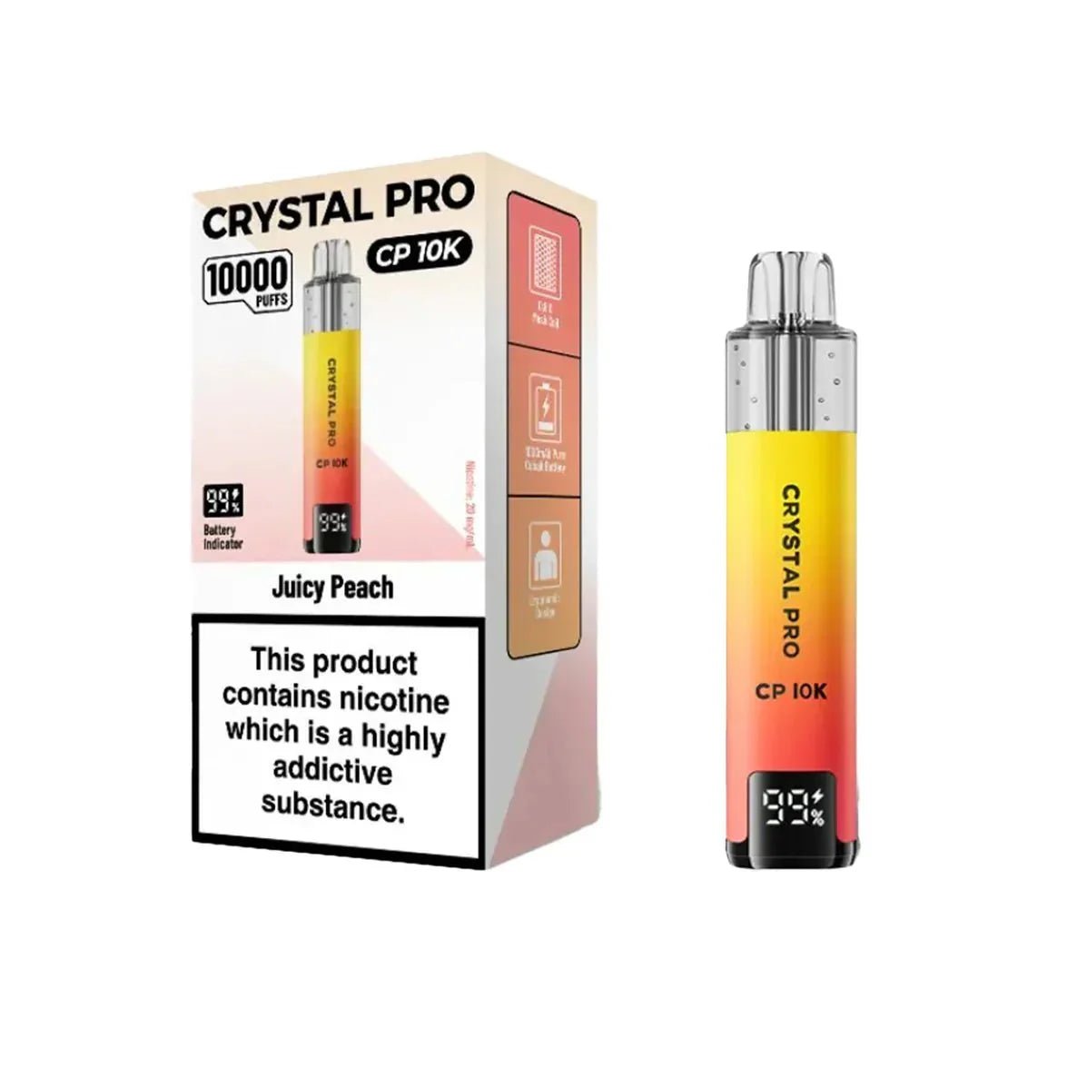 Crystal Pro CP 10K Prefilled Pod Kit