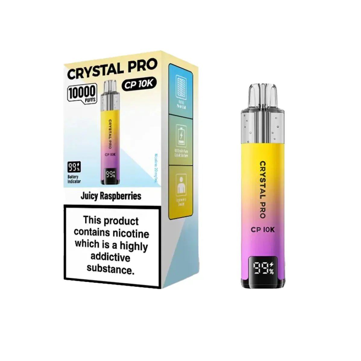 Crystal Pro CP 10K Prefilled Pod Kit