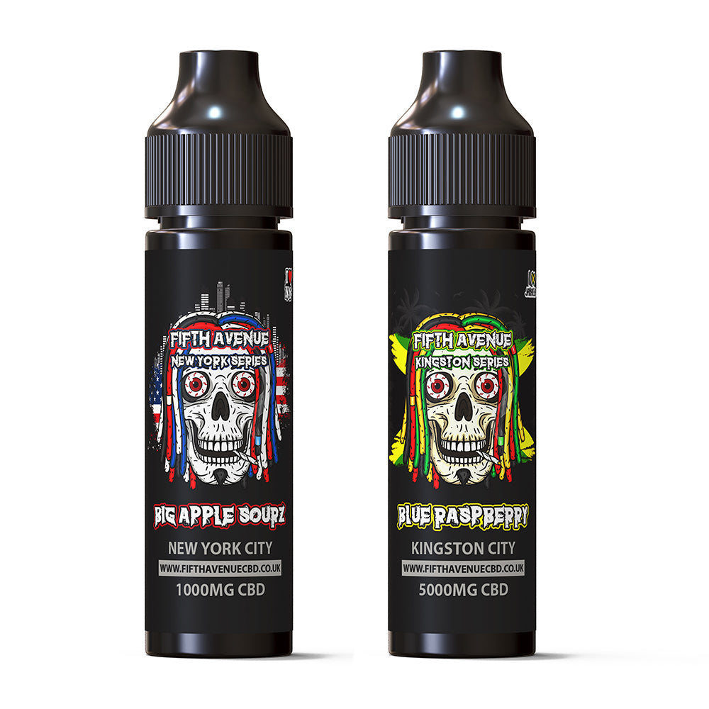 Fifth Avenue CBD E-Liquid 1000mg - 5000mg 60ml (50VG/50PG)