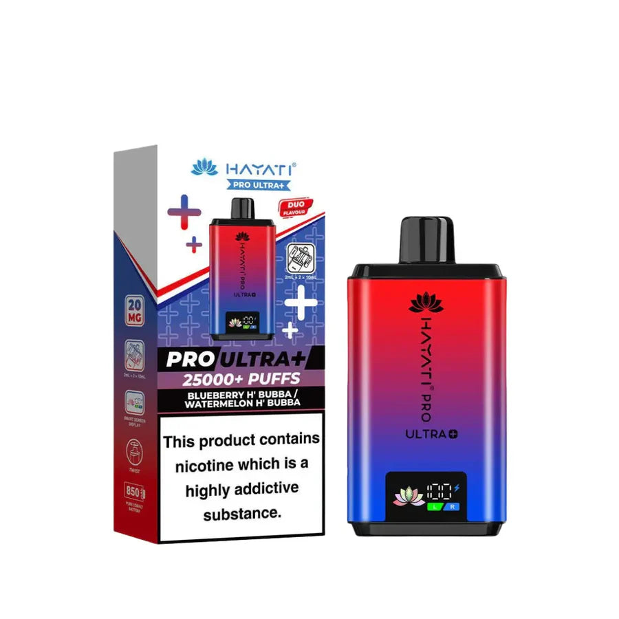 Hayati Pro Ultra + 25000 Prefilled Pod Kit