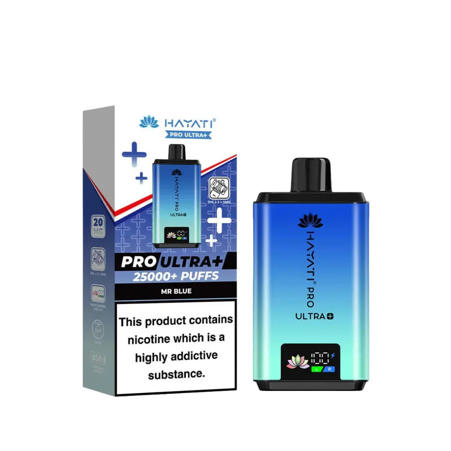 Hayati Pro Ultra + 25000 Prefilled Pod Kit