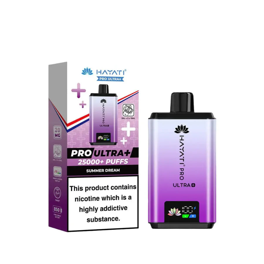 Hayati Pro Ultra + 25000 Prefilled Pod Kit