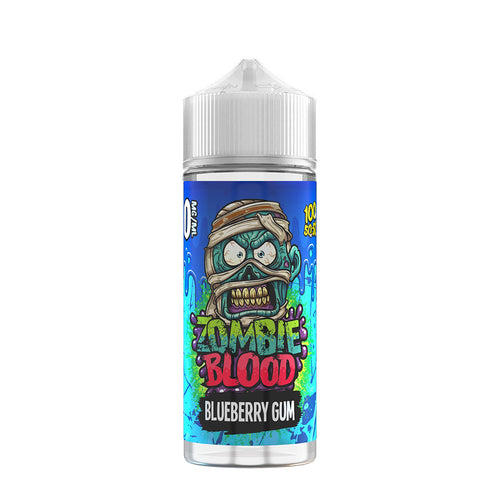 Blueberry Gum 100ml 50/50 E Liquid - Zombie Vapes