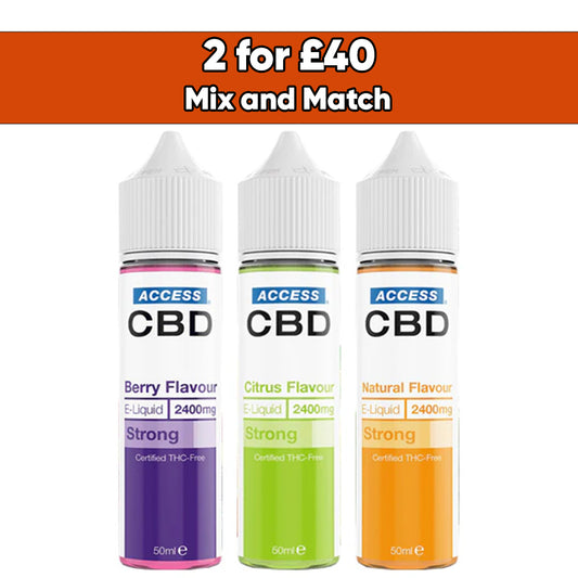 Access CBD 1200mg CBD E-liquid 50ml