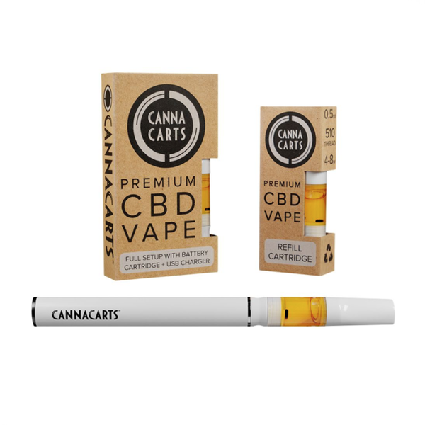 CANNACARTS CBD Vape Full Set Up