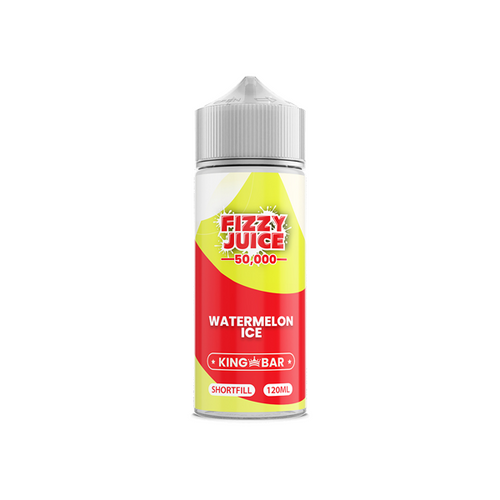 Watermelon Ice Fizzy Juice King Bar 100ml Shortfill 0mg (70VG/30PG)