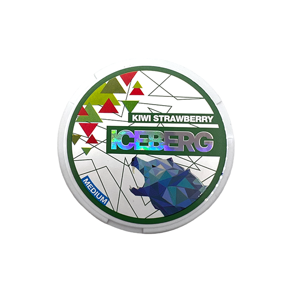 Default Title Iceberg Kiwi Strawberry 20mg Nicotine Pouches - 20 Pouches