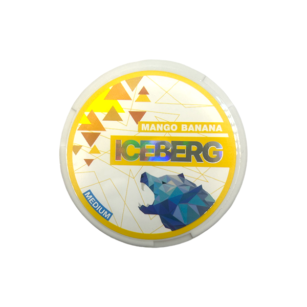 Default Title Iceberg Mango Banana 20mg Nicotine Pouches - 20 Pouches