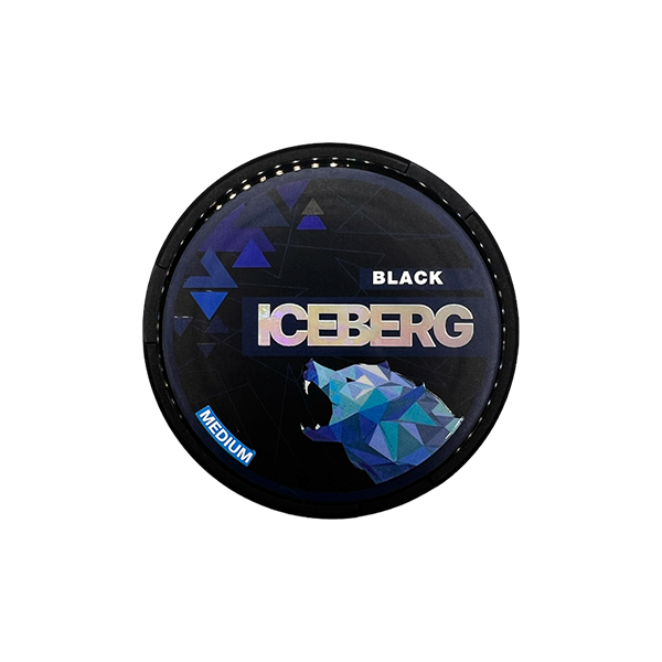 Default Title Iceberg Black 20mg Nicotine Pouches - 20 Pouches
