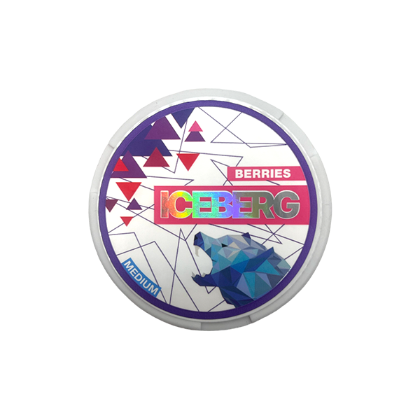Default Title Iceberg Berries 20mg Nicotine Pouches - 20 Pouches