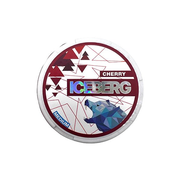 Default Title Iceberg Cherry 20mg Nicotine Pouches - 20 Pouches