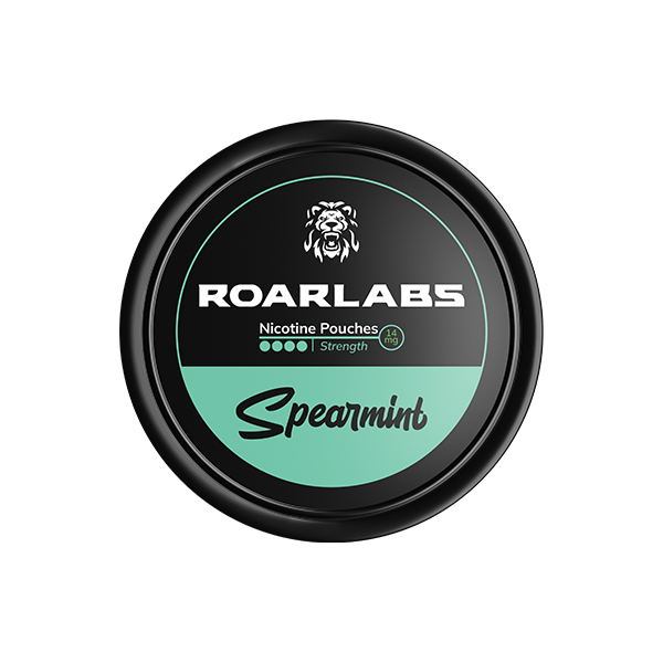 Default Title Roar Labs Spearmint 14mg Nicotine Pouches - 20 Pouches
