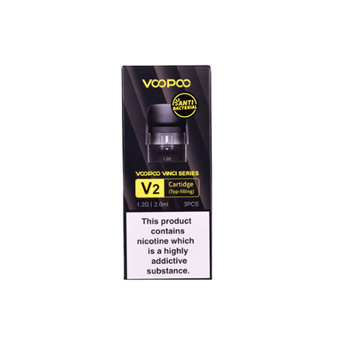 1.2 Ohms VooPoo Vinci V2 Replacement Cartridge Pods 0.8Ω/1.2Ω - 3Pcs