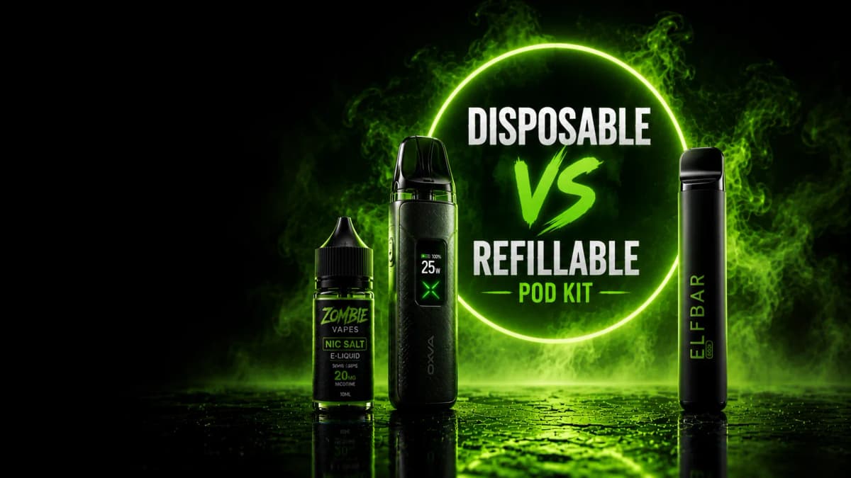 Disposable vs Refillable Pod Kit: Which Should You Choose?