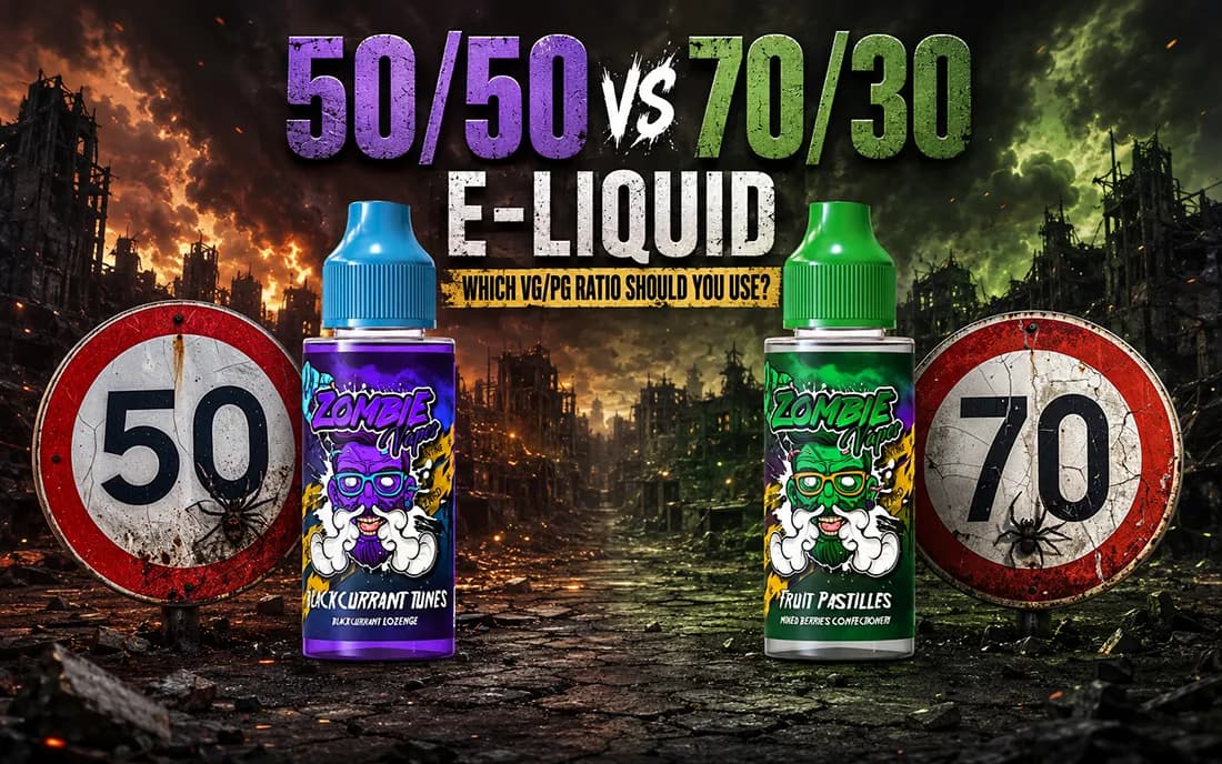 50/50 vs 70/30 E-Liquid: Which VG/PG Ratio Should You Use?