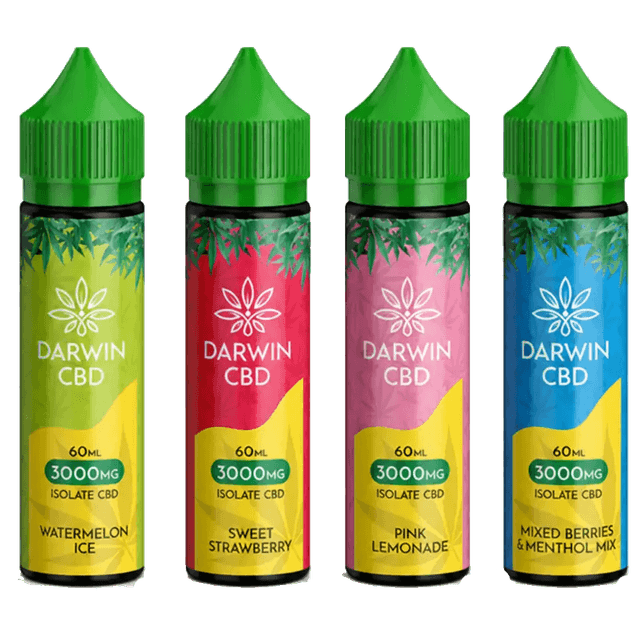 Darwin 3000mg Isolate CBD E-Liquid 60ml