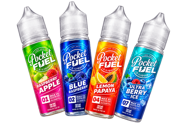 Pocket Fuel 50ml Shortfills