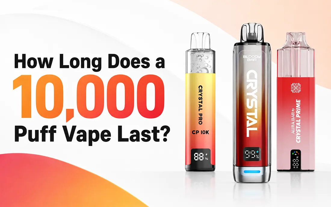 How Long Does a 10,000 Puff Vape Last?