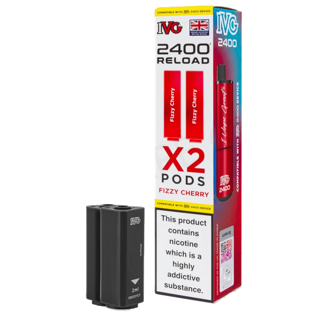 IVG 2400 Reload 4-in-1 Multi Flavour Prefilled Pods - 5 Packs