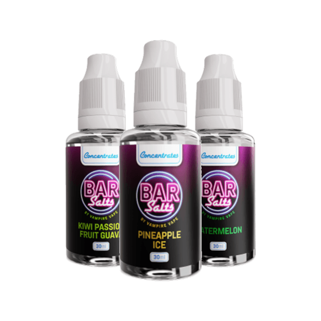 Bar Salts 30ml E-Liquid Concentrates