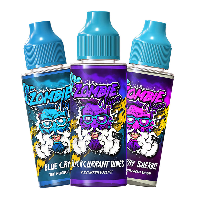 100ml shortfill e-liquid bottles