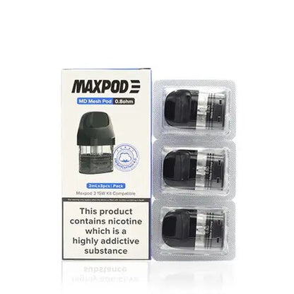 FreeMax Maxpod 3 MD Mesh Replacement Pods 3PCS 0.8Ω/1.2Ω 2ml