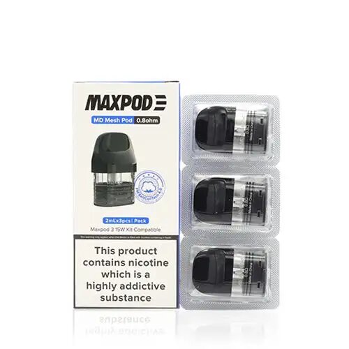 FreeMax Maxpod 3 MD Mesh Replacement Pods 3PCS 0.8Ω/1.2Ω 2ml