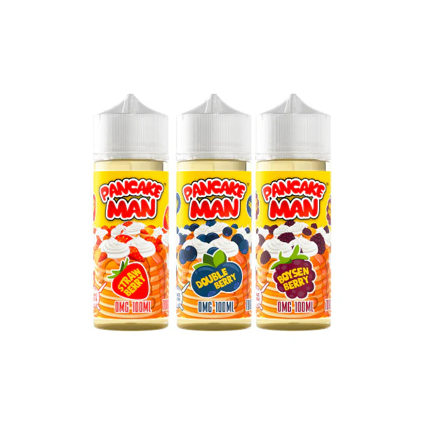 0mg Pancake Man 100ml Shortfill (70VG/30PG)