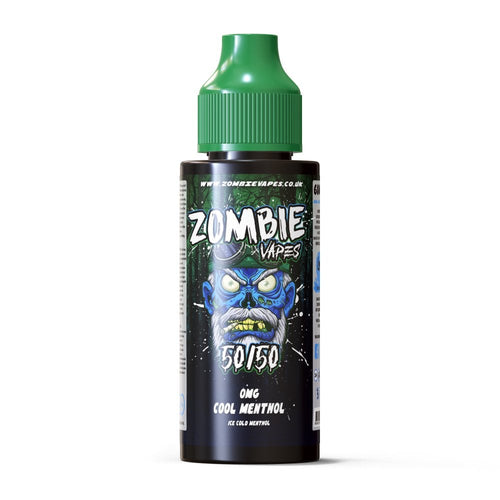 Cool Menthol 100ml 50/50 E Liquid - Zombie Vapes