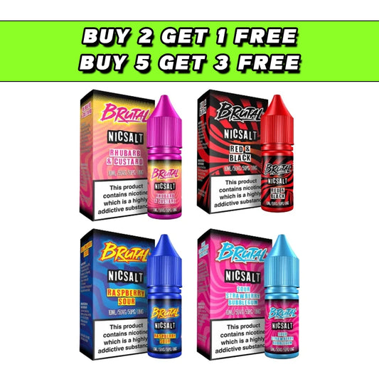 Just Juice Brutal Drinks 10ml 11mg Nic Salt (50VG/50PG)