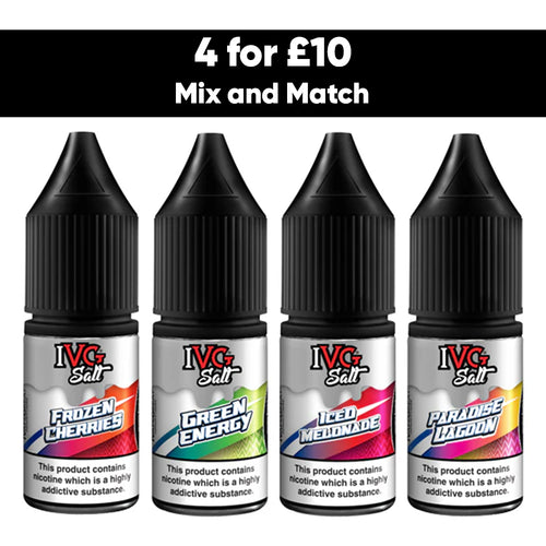 IVG Crushed Range 10ml 10mg Nic Salt (50VG/50PG)