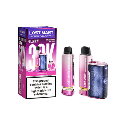LOST MARY Nera 30K Vape Kit Strawberry Ice