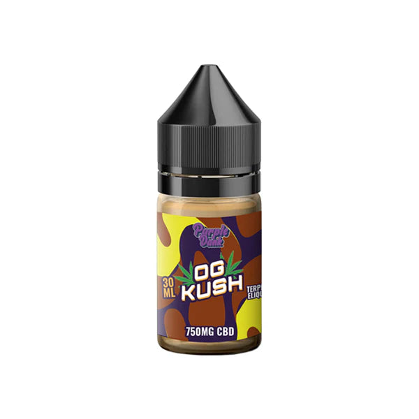 Purple Dank Terpene Infused 750mg Full Spectrum CBD E-liquid og kush