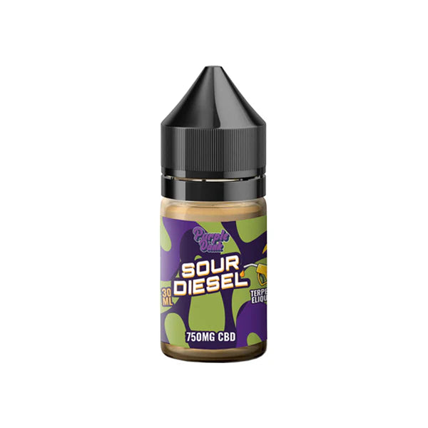 Purple Dank Terpene Infused 750mg Full Spectrum CBD E-liquid sour diesel