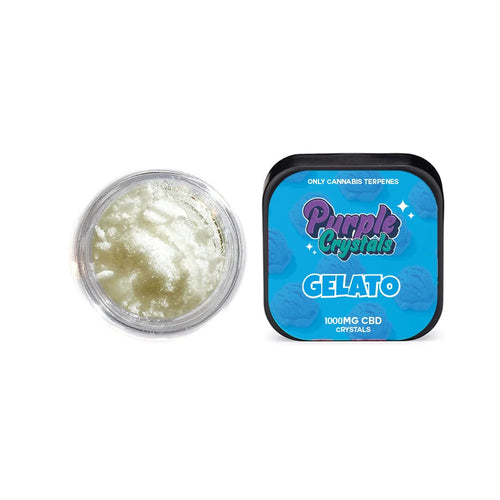 Purple Dank 1000mg CBD Crystals – Gelato | 2 Pack