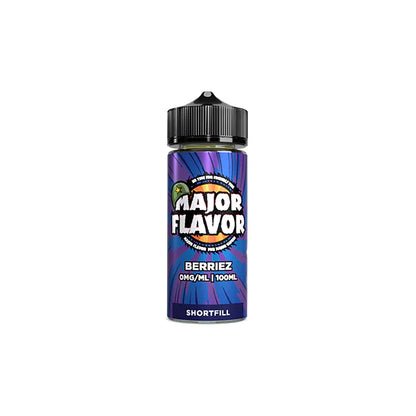 Major Flavor Reloaded 100ml Shortfill 0mg (70VG/30PG)