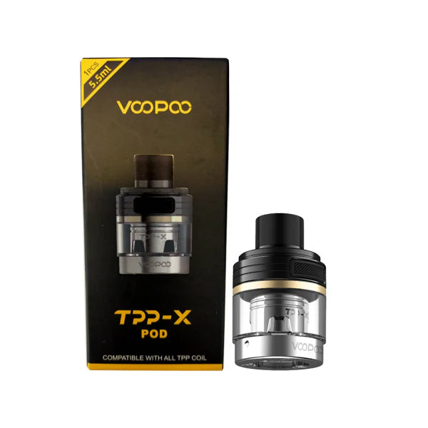 Voopoo TPP‑X Large Replacement Pod 5.5mL – TPP Coil Compatible