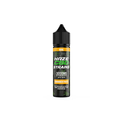 Haze CBD Strains 3000mg CBD E-Liquid 50ml Shortfill 