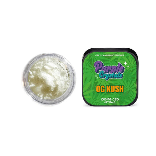 Purple Dank 1000mg CBD Crystals – OG Kush | 2 Pack