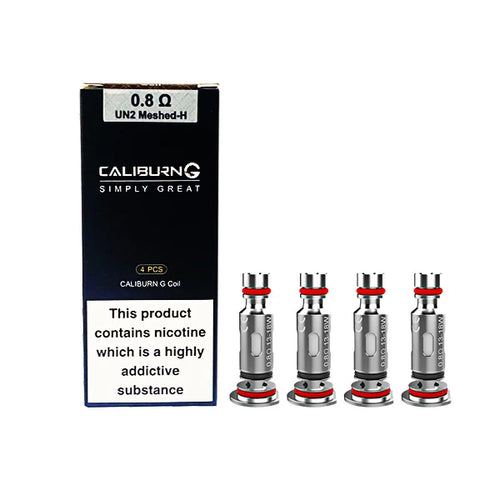Uwell Caliburn G Replacement Coils – 0.8 Ω Mesh
