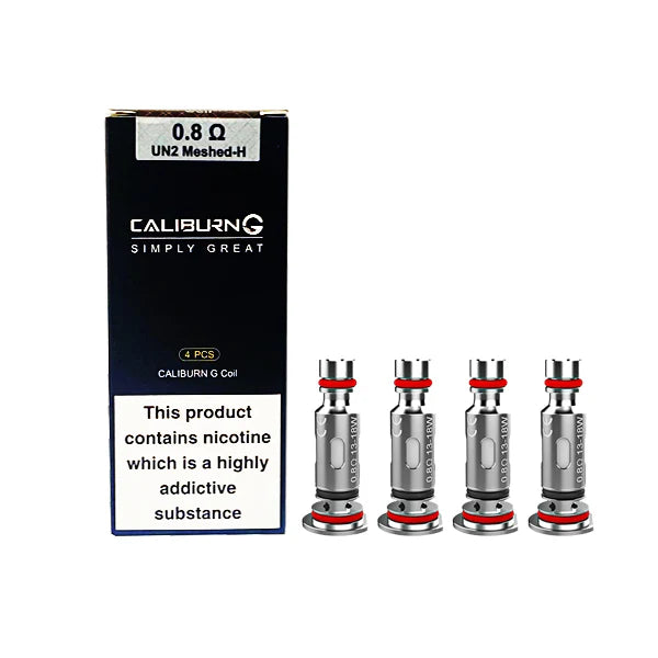 Uwell Caliburn G Replacement Coils – 0.8 Ω Mesh