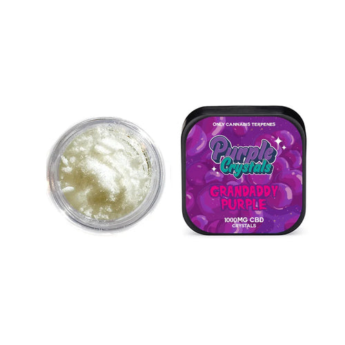 Purple Dank 1000mg CBD Crystals – Grand Daddy Purple | 2 Pack