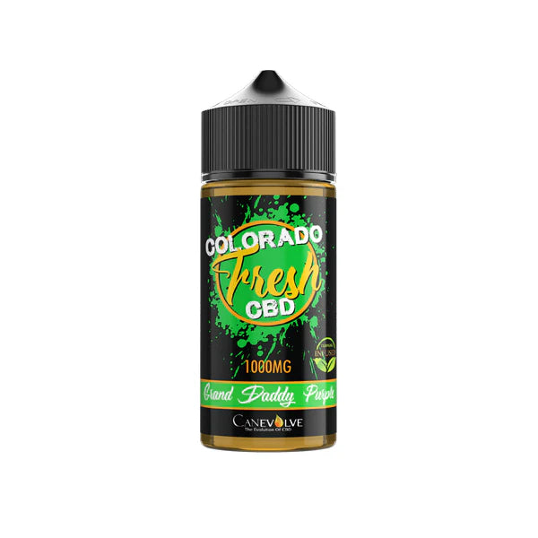 Colorado Fresh 1000mg CBD Vaping Liquid 100ml (50PG/50VG)