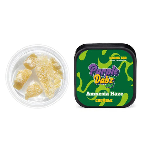 Purple Dank Purple Dabz Amnesia Haze CBD Crumble