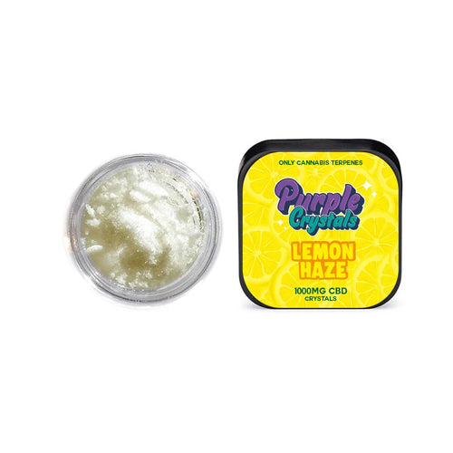 Purple Dank 1000mg CBD Crystals – Lemon Haze | 2 Pack